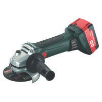 Machine Mart Xtra Metabo W18LTX115 18V 115mm Cordless Angle Grinder (With 2 x 4.0Ah Batteries)