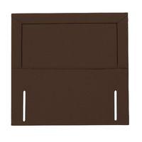 mayfair border headboard chocolate small single