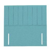 mayfair stripe headboard duck egg small single