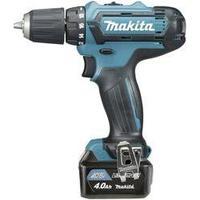 Makita DF331DSMJ Cordless drill 10.8 V 4 Ah Li-ion incl. spare battery, incl. case