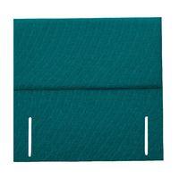 mayfair plain headboard teal kingsize