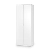 MANHATTAN 2 DOOR WARDROBE in White by Julian Bowen