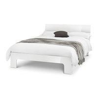 manhattan bed frame in white by julian bowen king