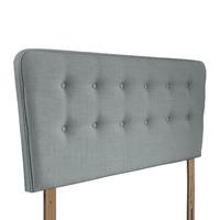 Manhattan Upholstered Headboard - Double - Sky