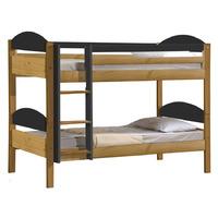 maximus bunk bed graphite not assembled