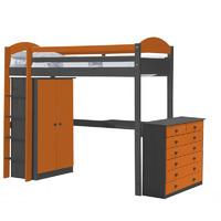 Maximus Long Graphite High Sleeper Set 2 with Orange