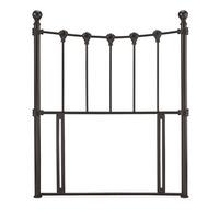 Marseilles Black Headboard Small Double