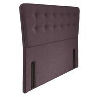 Manhattan Floorstanding Upholstered Headboard - Double - Amethyst