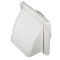 Manrose White External Louvered Wall Vent