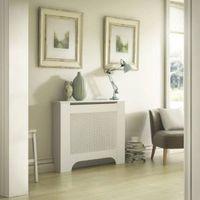 mayfair medium white painted radiator cover