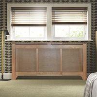 Mayfair Adjustable Medium - Large Oak Veneer Radiator Cover