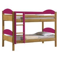 maximus bunk bed fushia not assembled