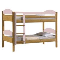 maximus bunk bed pink not assembled