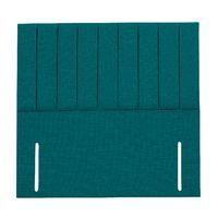 Mayfair Stripe Headboard Teal Small Single