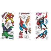 Marvel Comics Multicolour Wall Sticker (L)340mm (W)51cm