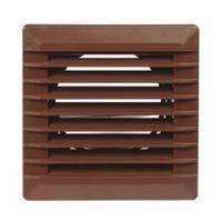 Manrose Brown External Louvered Vent