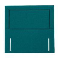 Mayfair Border Headboard Teal Single