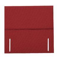 Mayfair Plain Headboard Postbox Red Small Single