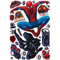 Marvel Spiderman Self Adhesive Wall Stickers (L)1m (W)700mm