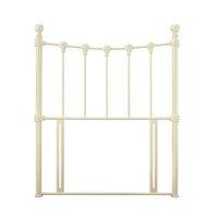 Marseilles Glossy Ivory Headboard Single