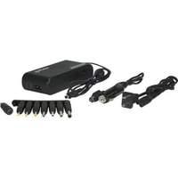 Manhattan Universal Notebook Power Adapter With 9 Dc Plug Tips 100w 15-24v 5v Usb Black (101615)