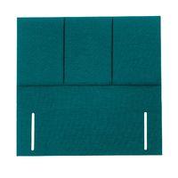 Mayfair 3 Panel Headboard Teal Double