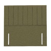 Mayfair Stripe Headboard Mink Small Single