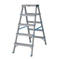 Mac Allister 10 Tread Aluminium Double Step Ladder