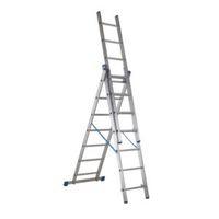 Mac Allister Triple Extension 7 Tread 3 In 1 Combination Ladder