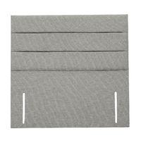 Mayfair Horizontal 3 Panel Headboard Linen Single