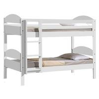 Maximus Bunk Bed In White Bunk bed White and White