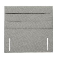 Mayfair Horizontal 3 Panel Headboard Linen Small Double