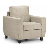 Mali Fabric Armchair Beige