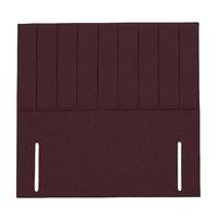 Mayfair Stripe Headboard Plum Small Double