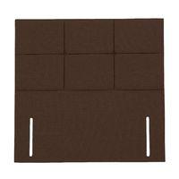 Mayfair Cobbled Headboard Chocolate Small Single