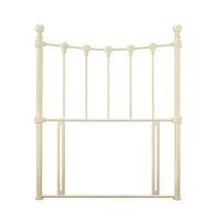 Marseilles Glossy Ivory Headboard Double