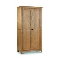 marlborough oak 2 door wardrobe