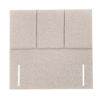 Mayfair 3 Panel Headboard Stone Small Double