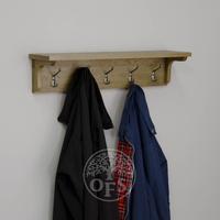 Marseille Solid Oak Coat Rack