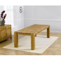 Madrid 240cm Solid Oak Extending Dining Table with Venezia Chairs