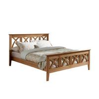 Maiden Oak Wooden Bed Frame King