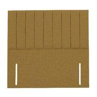 Mayfair Stripe Headboard Gold Small Double