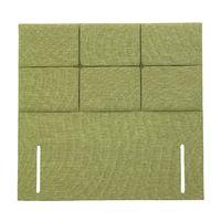 Mayfair Cobbled Headboard Olive Small Single