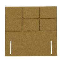 Mayfair Cobbled Headboard Gold Small Double