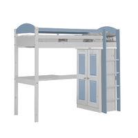 maximus high sleeper set 1 white and baby blue