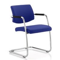 marisa office chair in serene with cantilever frame