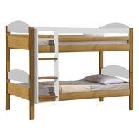 maximus bunk bed white not assembled