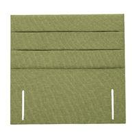 Mayfair Horizontal 3 Panel Headboard Olive Small Single