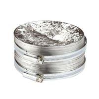 Manrose Silver Circular Flex Pack of 2