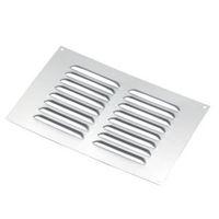 manrose silver louvered vent